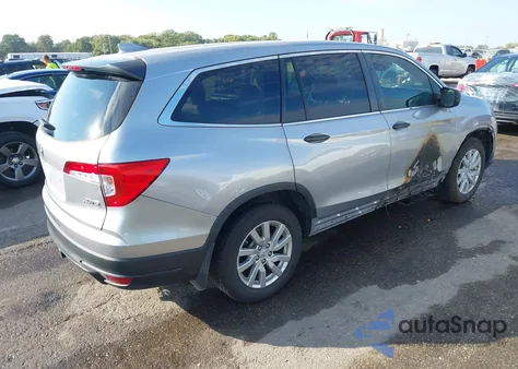 2019 Honda Pilot Lx from USA, damaged, VIN 5FNYF6H10KB025664